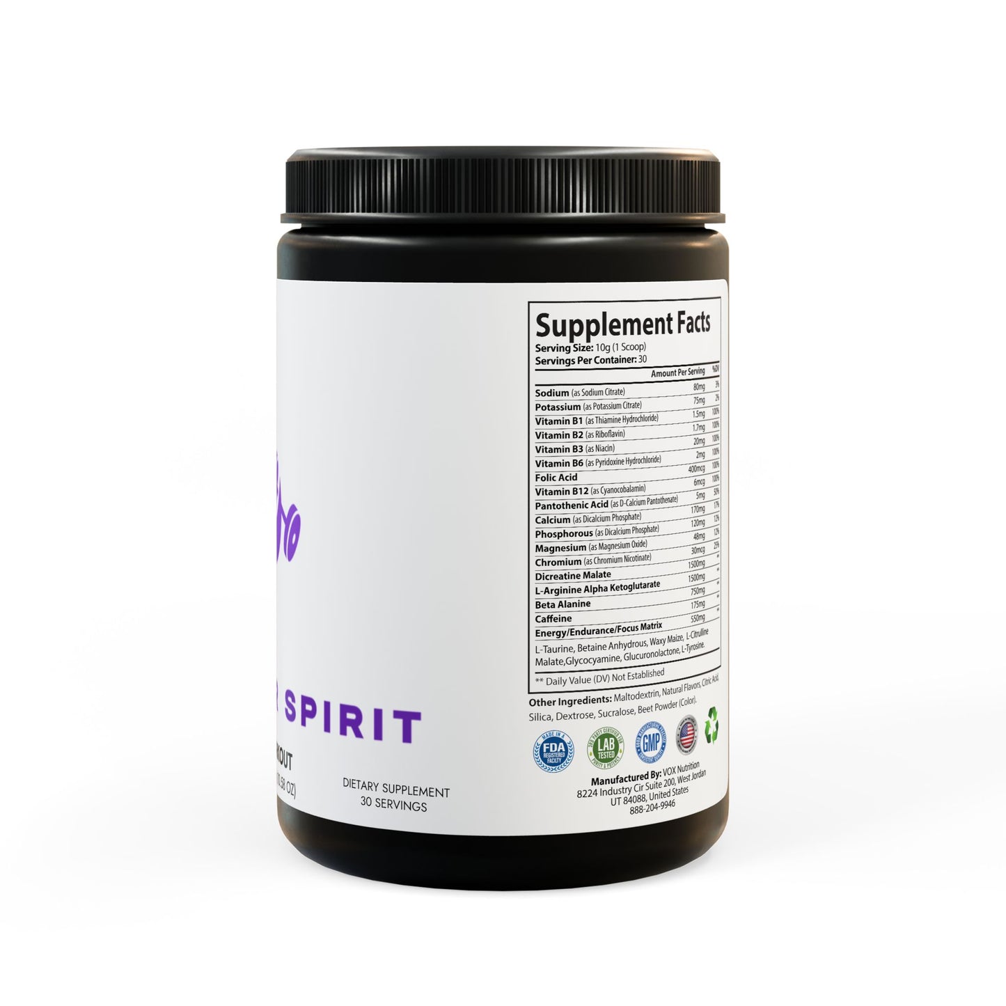 Pre-Workout Supplement, Watermelon (300g, 10.58oz)