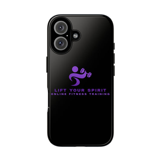 Tough Cases Phone Case, Fitness Motivational Phone Cover, Gym Lover Gift, Exercise Online Training Accessory, Workout Spirit Case