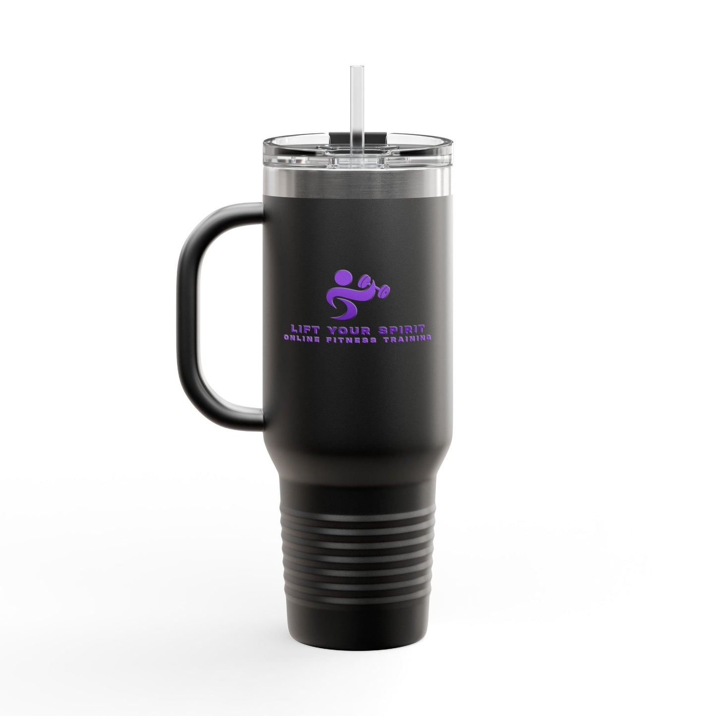 Active Lifestyle Insulated Travel Mug, 40oz - Perfect for Fitness Enthusiasts, Sports Events, ON-The-Go Drinks, Workout Hydration, [...]