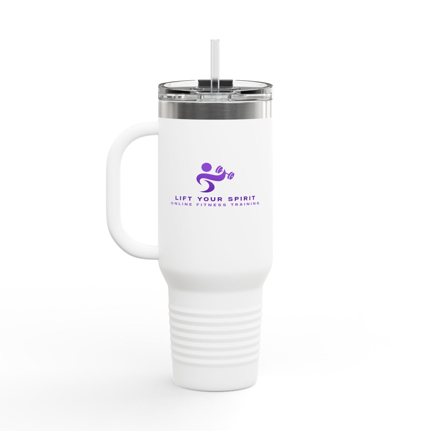 Active Lifestyle Insulated Travel Mug, 40oz - Perfect for Fitness Enthusiasts, Sports Events, ON-The-Go Drinks, Workout Hydration, [...]